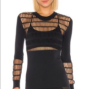 Stella McCartney warp knit top